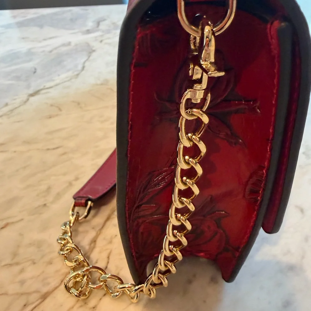 Cuoieria Florentina East West Shoulder or Clutch Handbag